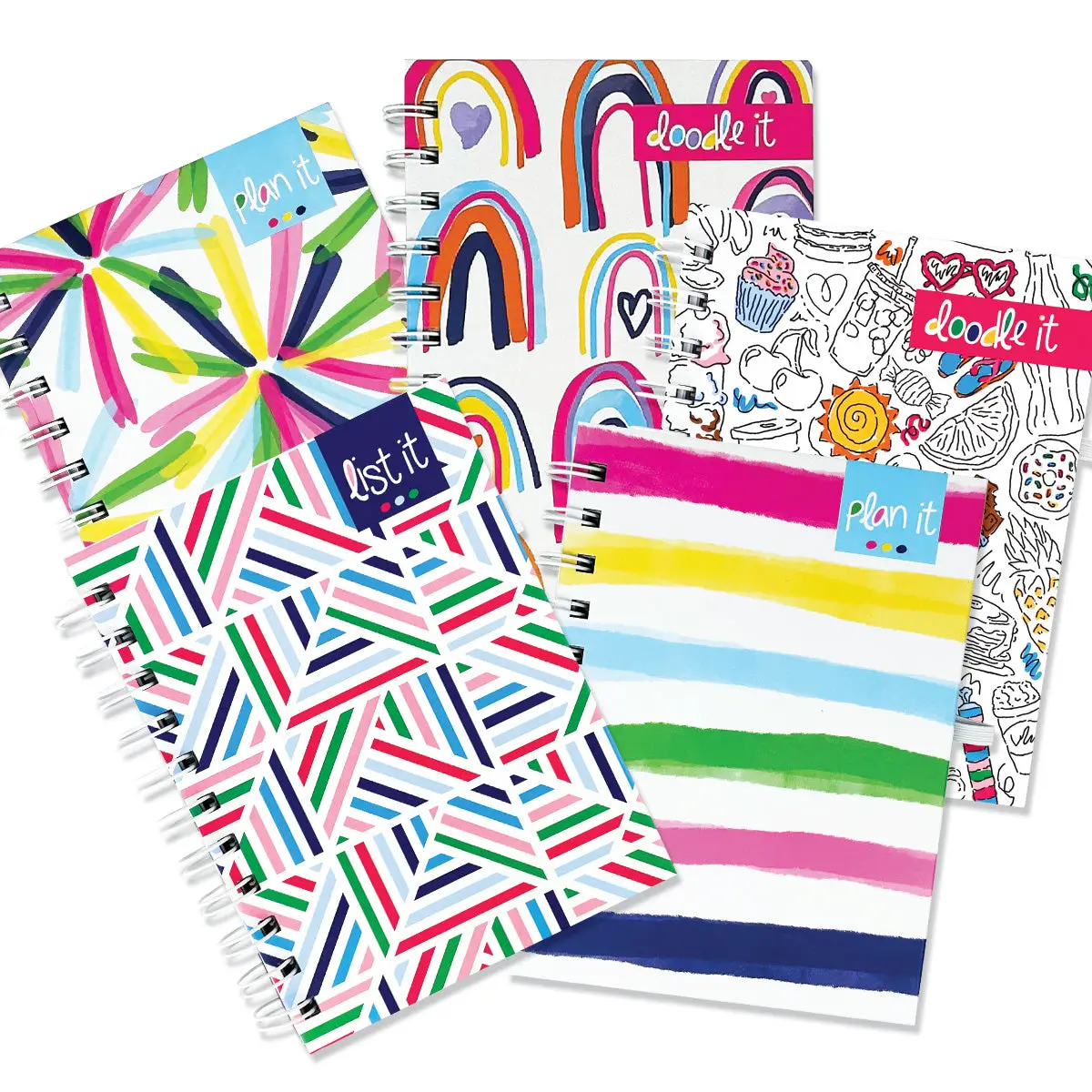 Pocket Notebooks | List, Plan, Doodle | 5 Styles