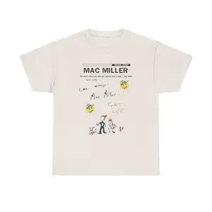 Mac Miller Shirt, Swimming, Circles, Graphic Tee, Mac Miller Merch, Rap, Unisex Gift, Fashion, Concert tshirt