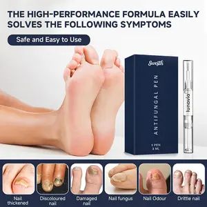 Antifungal Pen – Cures Most Athlete’s Foot, Jock Itch, and Ringworm - 25% Undecylenic Acid with Tea Tree, Clove Bud & Aloe - 3-Pack Twist Pen