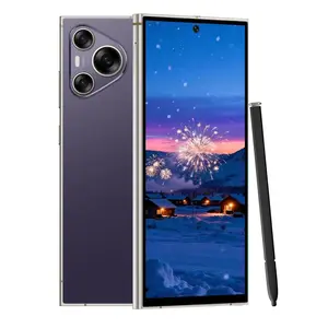 Astary - Smartphone P24 Ultra 4+128GB Memory Android 12 Version Bluetooth Wifi 8+20MP Camera MTK6762 8-Core CPU 6.8-inch Large Screen 4100mAh Capacity Battery Dual SIM Dual standby Facial Recognition Android Phone Global Unlocking 4G Network Modern Phone