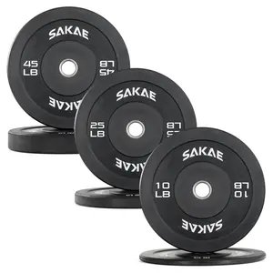 Olympic Rubber Bumper Plates - 160LB SET