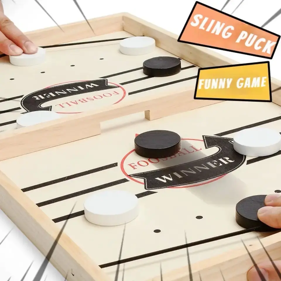 Sling Puck Board Game - Fun and Exciting Game for All Ages