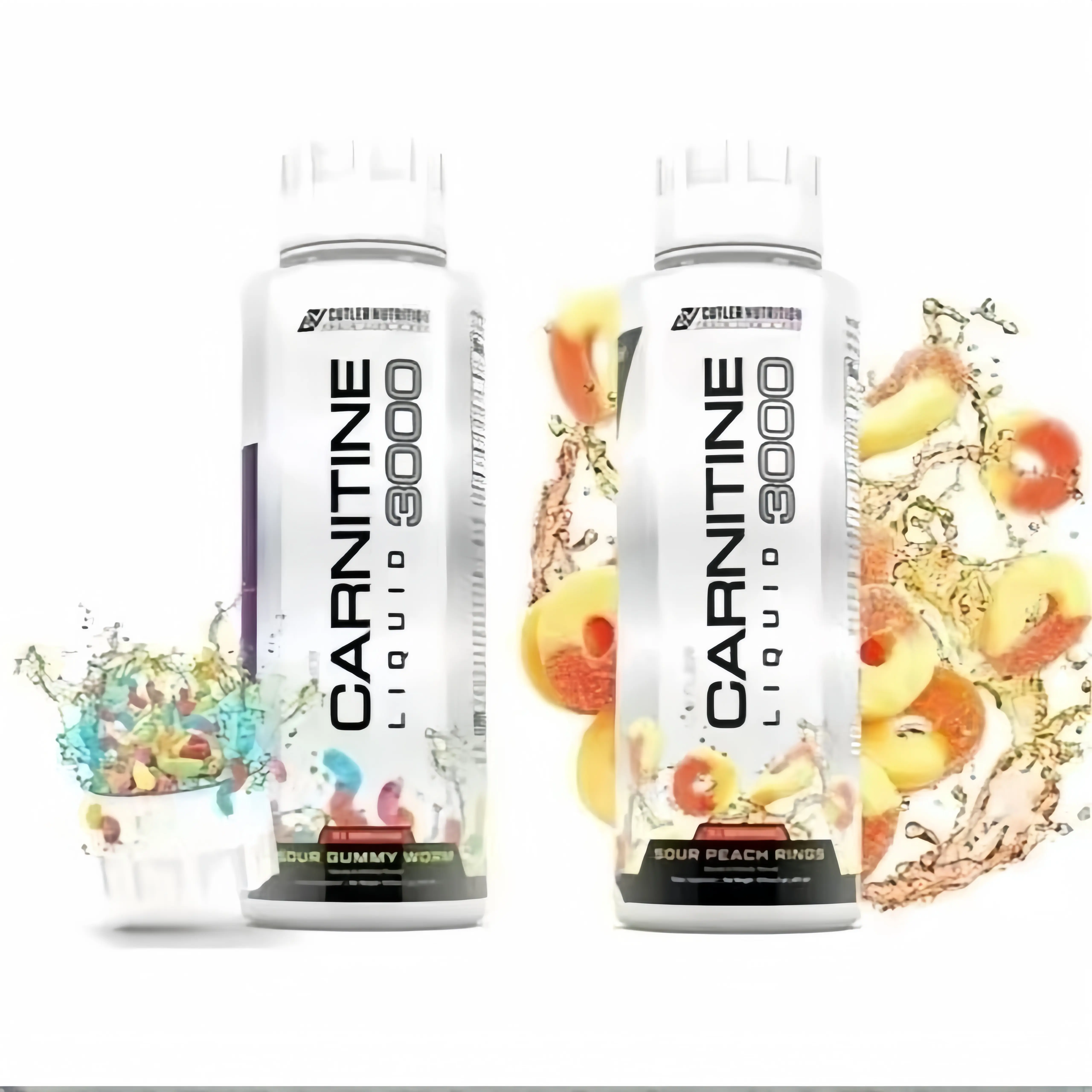 CutlerNutrition  Carnitine 3000 Liquid Supplement for Energy Recovery health and fitness liquid Peach flavor+Sweet and Sour Flavor