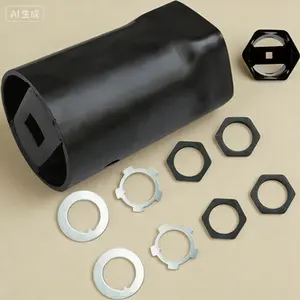 4WD Front Wheel Bearing Hub Axle Nut Socket Kit 1/2" Drive 54mm Hex Compatible with Toyota Land Cruiser Hilux FJ LN RN BJ HJ KZN165R T100 LC100 for Nissan Patrol 4x4 Vehicles Heavy Duty