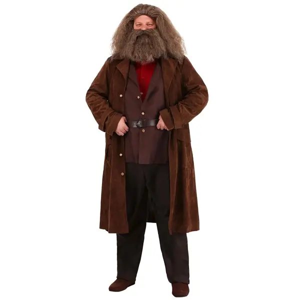 Plus Size Deluxe Harry Potter Hagrid Costume Plus Size Deluxe Harry Potter Hagrid Costume