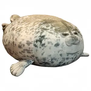 Seal Plush Toy, Realistic Seal Stuffed Doll, Soft PP Filling, Perfect for Hugs, Huggable Stuffed Animal, Birthday Christmas Gift, Cute Ocean Companion