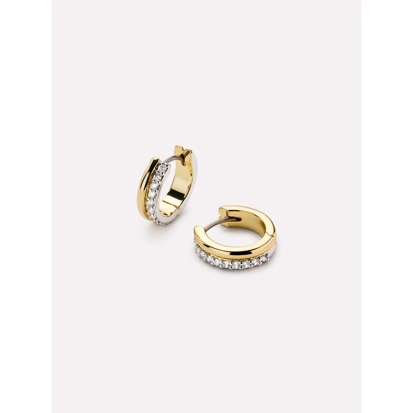 Huggie Earrings - Asher Pave