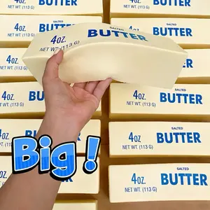 Butter Squishy Toy XXL, Slow Rising Soft Scented Fidget Toy for Stress Relief, ASMR Sensory Butter Stick suitable for family and office use for kneading and stress relief, suitable for all age groups
