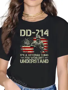 100% Cotton DD-214 It's A Veteran Thing You Wouldn't Understand DD-214 T-Shirt