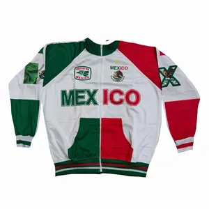 White México Jacket Unisex - Design with Hecho En México Patch and Distinctive X Logo Casual