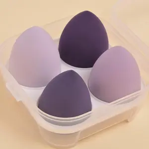 Ultra Soft Makeup Sponge Set, Beauty Sponges, Beauty Blend, Dry Wet Use, Colorful Foundation Application, Water Drop Gourd Shape, Daily Makeup Tool