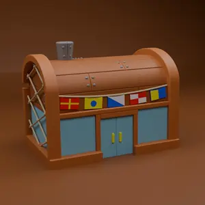 Krusty Inspired MTG Commander Deck Box 100 Card EDH Holder TCG Card Storage with Built In Dice Slot 3D Printed for MTG Yu-Gi-Oh Lorcana