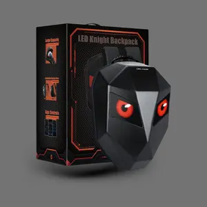 Smart LED Panel Backpack – Waterproof Daypack for Motorcycle, School & Travel