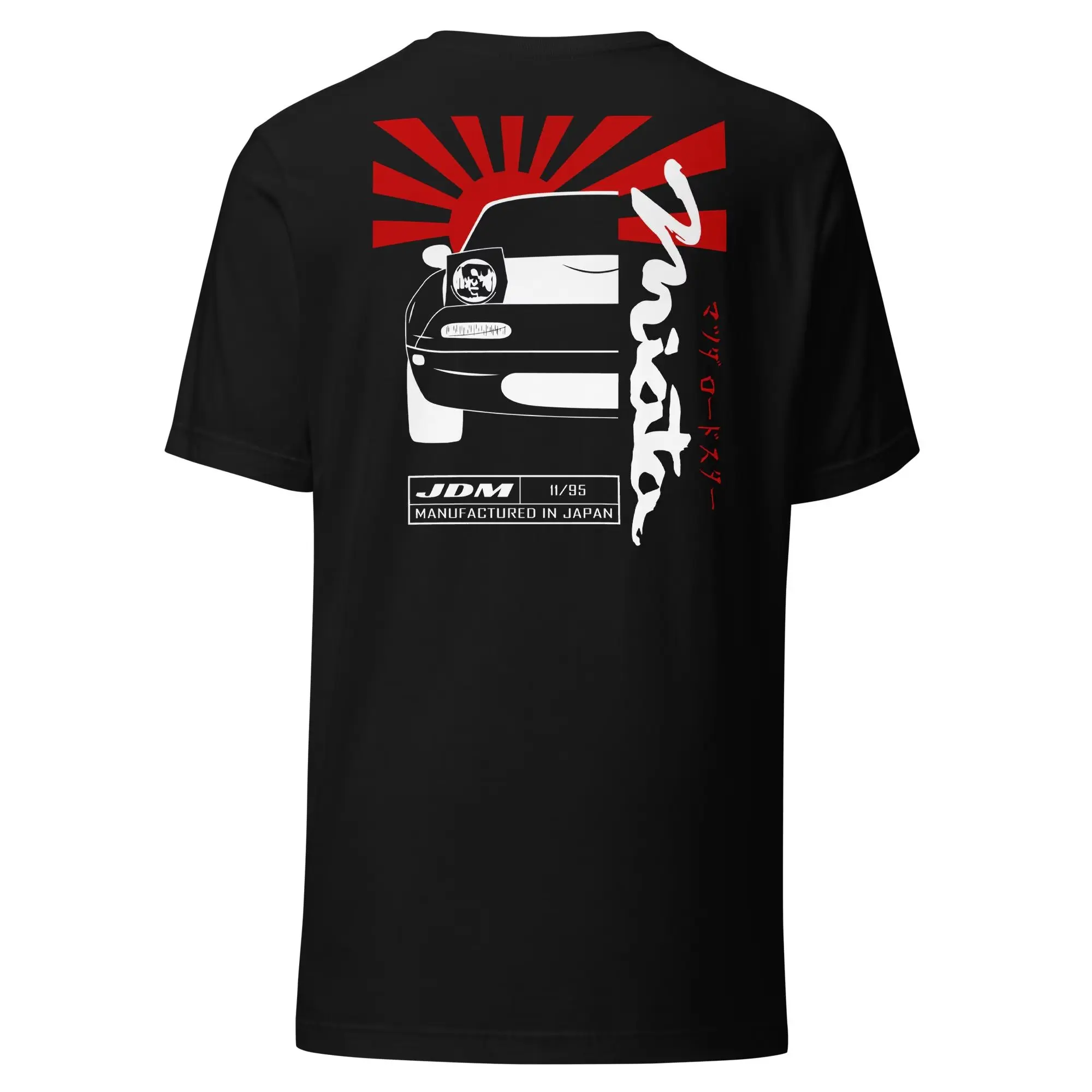 Mazda Miata MX-5 Unisex T-Shirt Sweatshirt Hoodie 2 Sided - Miata NA Roadster JDM Car Enthusiast Tee
