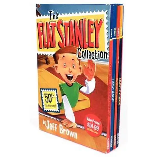 The Flat Stanley Collection Box Set: Flat Stanley, Invisible Stanley, Stanley in Space, and Stanley, Flat Again! -- Jeff Brown, Paperback