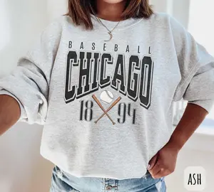 [Sale Up To 45%] Vintage Chicago Baseball Sweatshirt Chicago Baseball  South Siders Ballpark Shirt ChiSox