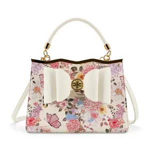Amelie Floral Bow Crossbody Bag