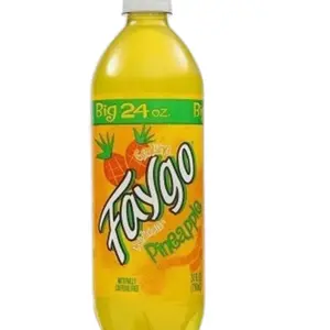 (1) bottle Faygo Pineapple 24 oz., Exotic Pineapple  Flavor soda, Exotic Drinks,  Beverage, Exotics on 4th