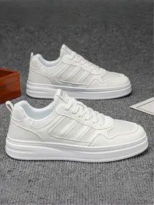 Men's shoes 2026 new youth casual sneakers men's all-match mesh breathable student sports white shoes