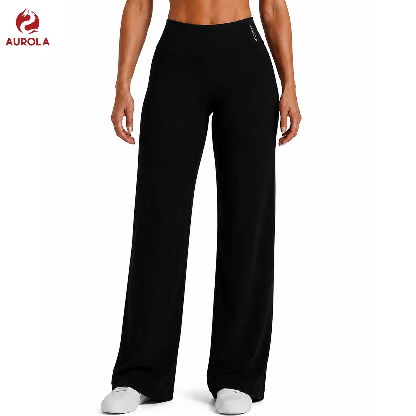 AUROLA Yoga Pants Workout Leggings Women No Front Seam Straight Gym Leggings 29"/ 31"/ 33" High Waist Stretch Soft Pants