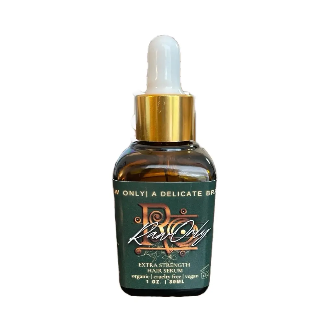 Holy Grail Hair Growth Oil - 1.2 oz, 30ml, RAW Only, Vegan, Safe for Scalp, Beards, Eyebrows, Mustache, DHT Blocker, No Alcohol, No Artificial Colors