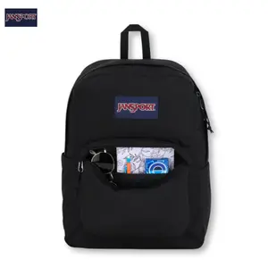 JanSport SuperBreak One Durable Lightweight Bookbag Backpack | Unisex 25L Premium Backpack for Students, Office, School & Travel with Organizer Pocket – Black