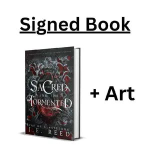SIGNED Book | The Sacred and the Tormented by J.E. Reed (Fae of Alastríona #3) indie book