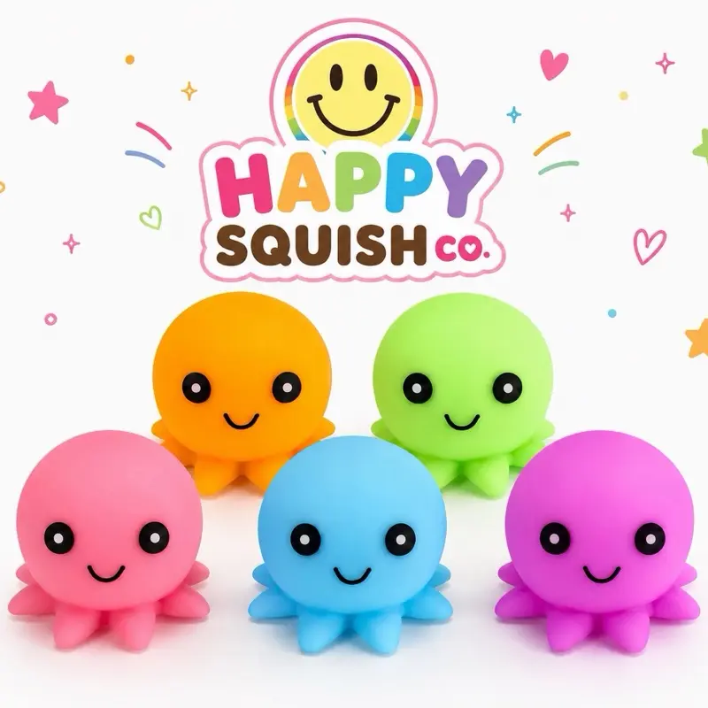 Foam Filled Octopus Squishy