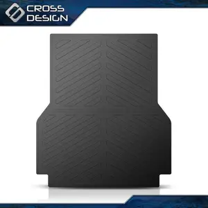 CROSSDESIGN Rear All Weather Cargo Liner 5Ft Short Truck Bed TPE Fits 2005-23 Toyota Tacoma  Upgraded Version