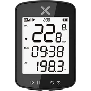 G Gen2 GPS   ,  IPX7  Cycling , Rechargeable Bicycle Speedometer Odometer with 2.2 inch LCD Screen, 28 hrs Long  Life ( APP Support)