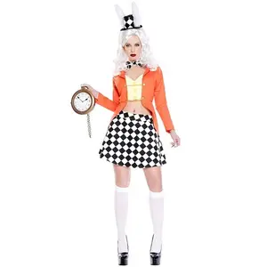 Women's Sexy Adventurous White Rabbit Costume