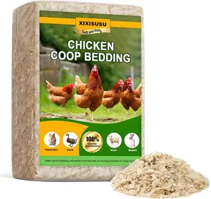 Pine Shavings, Wood Shavings, Chicken Coop, Small Animal Bedding, Chicken Coop Bedding, Odor Control for Pet Guinea Pigs, Rabbits, Hamsters, Gerbils, and Chinchillas (2 LB)