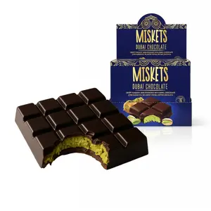 Dubai Chocolate with Roasted Pastry & Pistachios