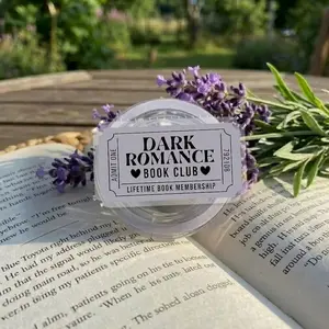 Dark Romance Book Club Phone Grip, Spicy Booktok Reader Gift, Smut Reader Kindle Accessory, Romance Book Lover, Lifetime Membership Ticket