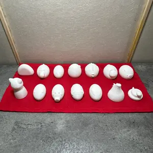 MINI UNPAINTED Chinese Zodiac Figures Set (Cat Rat Ox Tiger Rabbit Dragon Snake Horse Sheep Monkey Rooster Dog Boar) Riceball 3DPrinted