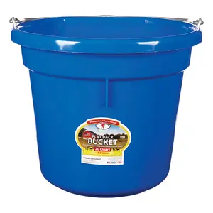 Little Giant Plastic Bucket - 20 qt., Round, Blue, Home Care & Home Supplies Essential