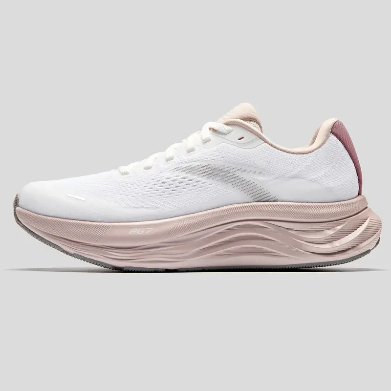 ANTA Unisex PG7 Running Shoes Wide-Fit Rebound Absorption Outdoor Walking Sports Shoes Road Running Cardio Training Athletic Footwear Daily Trainer Fall Training
