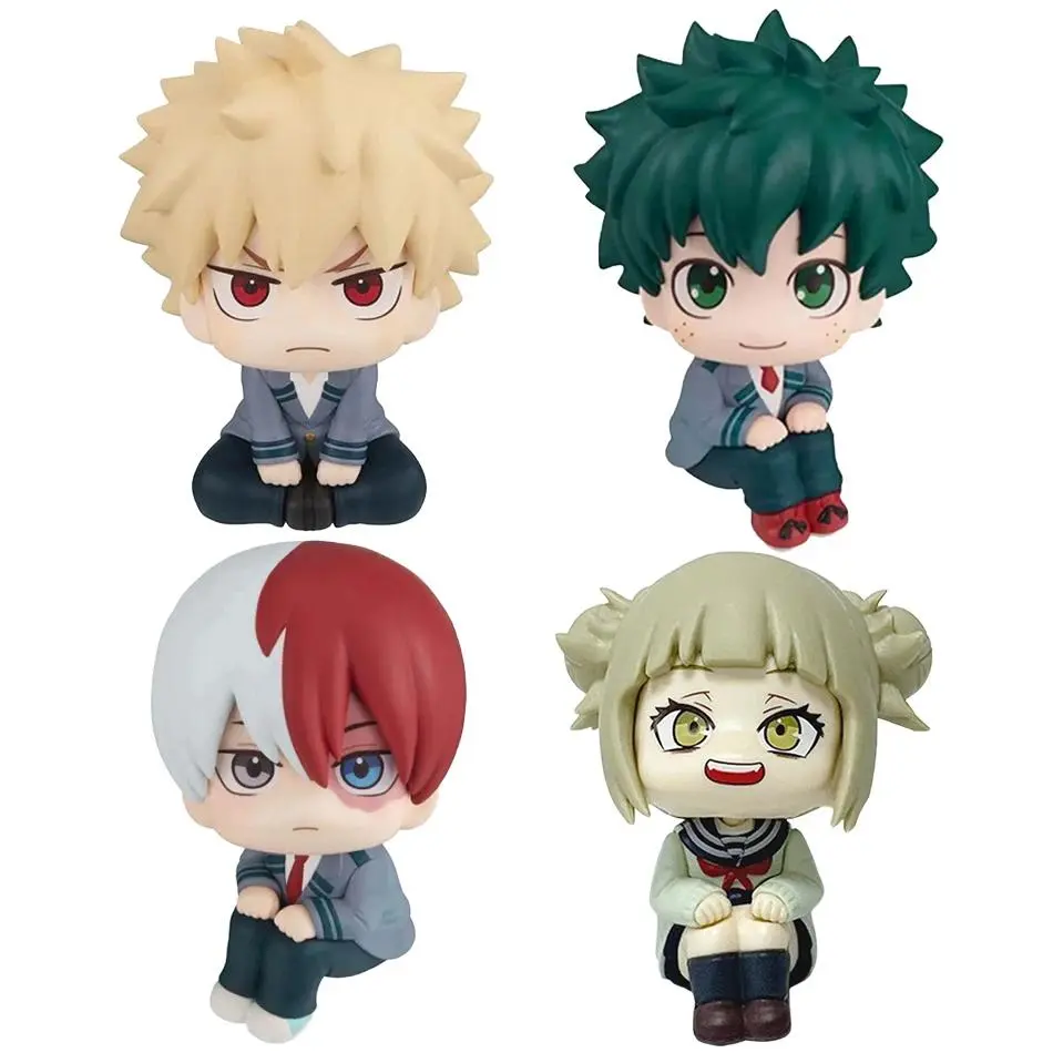 My Hero Academia Katsuki Deku Todoroki Shoto Himiko Toga Break Time Anime Figure Model Collection Doll Toy For Kids Gift