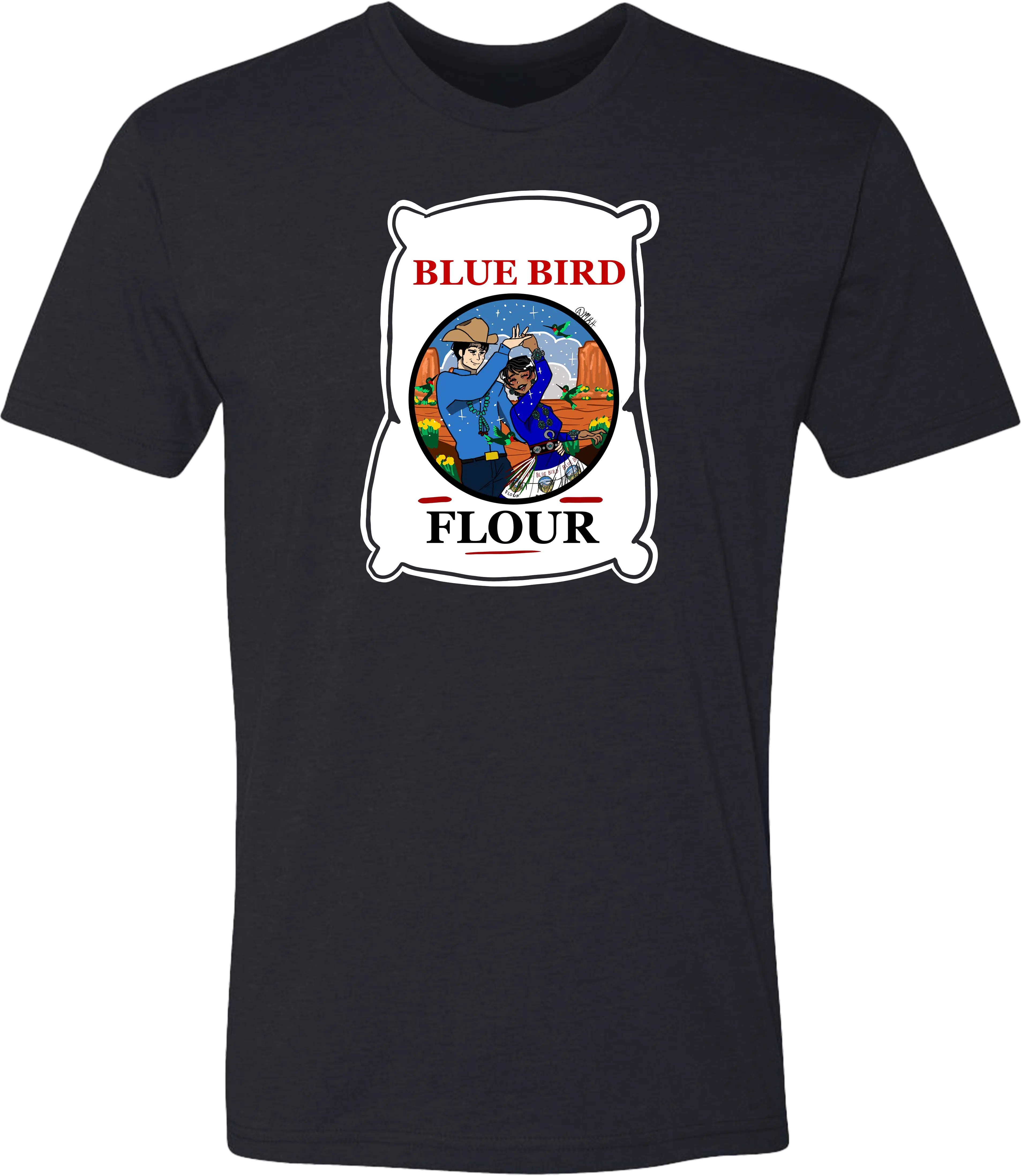 MKH Blue Bird Couple T-Shirt
