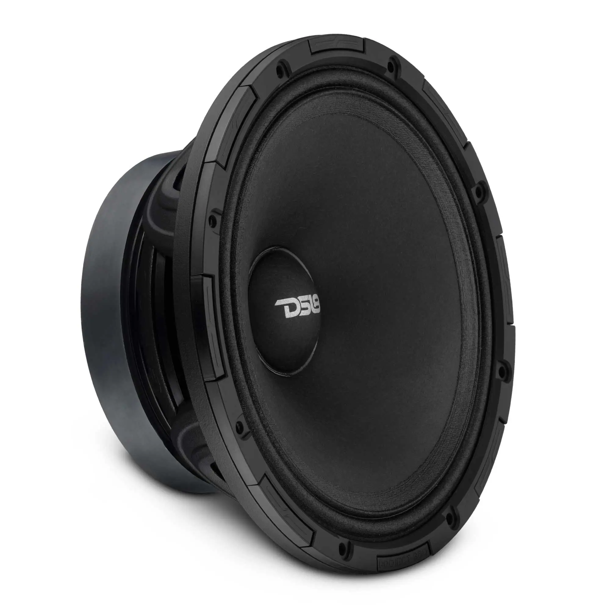 DS18 PROJECT360.84 8in High-Sensitivity Mid-High Car Audio Loudspeaker - 300W RMS, 4-Ohm, Rotating Recone Design for Quick Repair