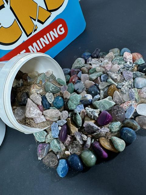 Rough and Tumbled Mining Bucket