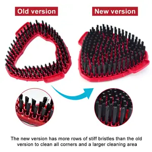 1/2Pcs Upgrade Mop Replacement Brushes, Compatible with Vileda O-Cedar Easywring 1Tank System, Dense Bristle Brush Design,Deep Cleaning Kitchen Bathroom Accessories Christmas Halloween