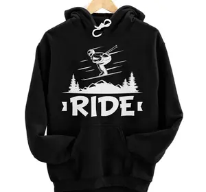 Ride Snowboarding Skiing Vintage Design snow skiing Ski Hoodie, Sweatshirt, T-Shirt