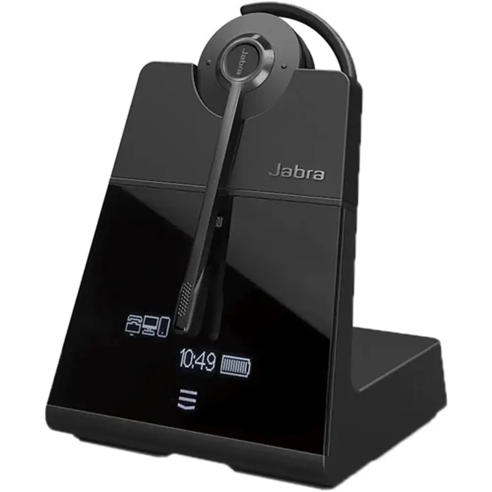 Jabra Engage 75 SE Convertible On-Ear Noise Cancelling Headphone, Wireless DECT Bluetooth Cordless Audio Accessory for Phones & Electronics