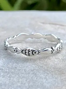 Women's Cute Fish Ring Jewelry Gift, Copper Chain Party Style Accessory, All Season Wedding Event Fashion Item