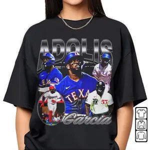 Vintage 90s Adolis Garcia Shirt, Texas Baseball Adolis Garcia Tee, Retro Adolis Garcia Sport T-Shirt