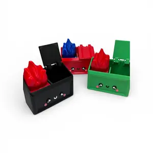 Happy Dumpster Fire 3D Printed Home Decor Desk Accessories Perfect Container Mood Display