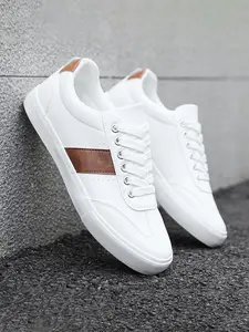 Men's Casual Sneakers, Comfortable Low-Top Shoes for Daily Wear, Stylish Lace-Up Design, Perfect for Walking & Running, Minimalist Sneakers