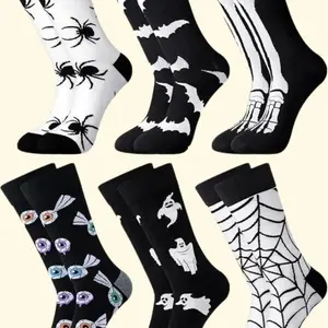 Witchy Walks: Six-Pack of Spooky Halloween Socks