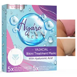 Ingrown Hair & Razor Bumps Treatment for Women | Bikini Area Vajacial Mask | Soothes Razor Burn with Salicylic Acid, Aloe & Hyaluronic Acid | Calms Ingrowns & Irritation